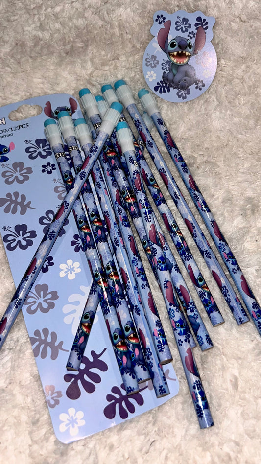 Lápis de Carvão Stitch