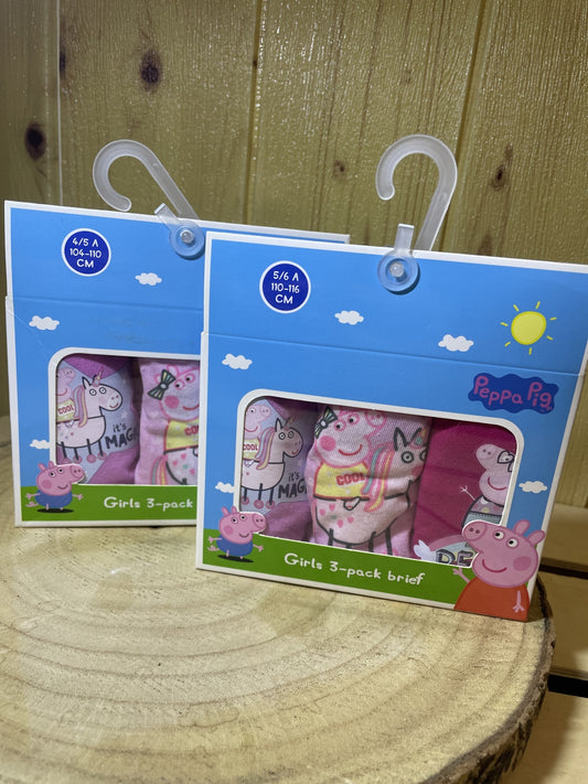 Cuecas Peppa Pig