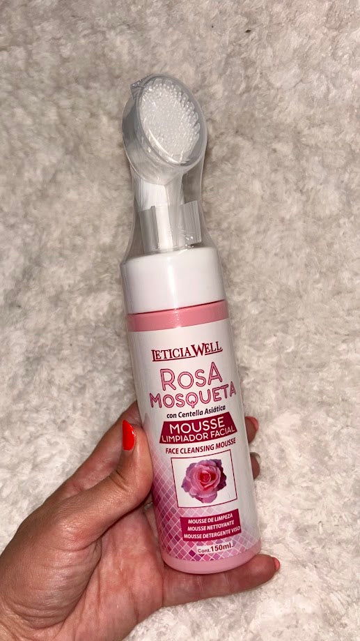 Espuma de Limpeza Rosa Mosqueta