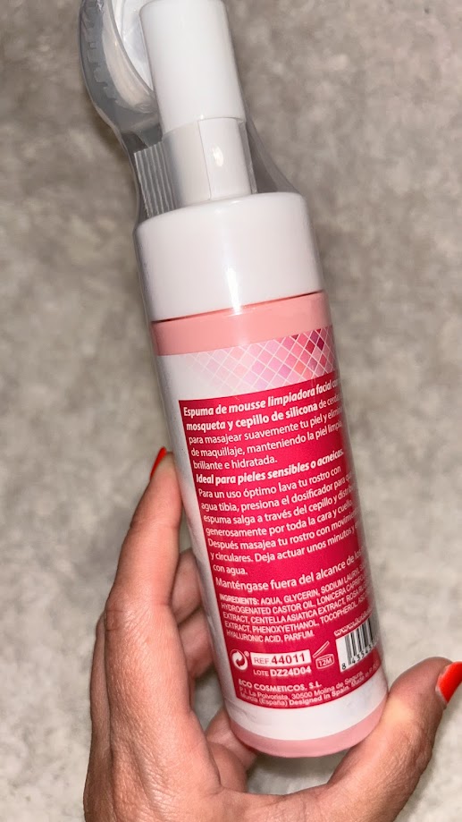Espuma de Limpeza Rosa Mosqueta