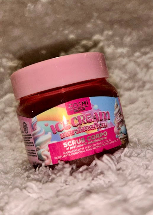 Body Scrub Ice Cream Marshmallow